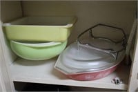 Lot of Pyrex DIshes, Casseroles