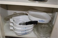 Lot of Corning Ware Dishes