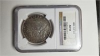 1882 O/S Morgan Silver Dollar NGC AU50