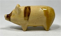 Roseville Glazed 5" Pig