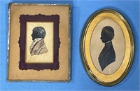 Early Hand Painted Silhouettes