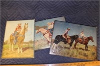 Cowboy Puzzles, Roy Rogers (missing 1 pc.)