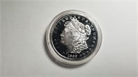 1889 CC Morgan Dollar Design 1oz Silver Round