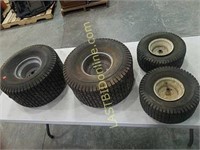 Set of Lawn Tractor Tires