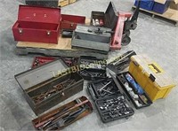 8 Tool Boxes & Contents