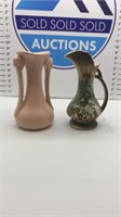 2 McCoy Vase and Picture