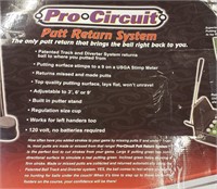 Pro Circuit Putt Return System, Used in Factory