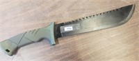 Large Survival Knife, About 16" Overall Length