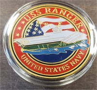 USS Ranger CV-61 Coin