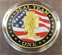 Seal Team 1 Challenge Coin