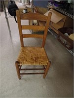 Woven Bottom Chair