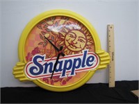 Vintage Working Snapple Clock