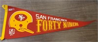 San Francisco Forty Niners Pennant