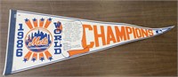 Mets 1988 World Champions Pennant