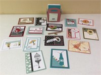 Hand Crafted Cards and Hand Carved Pen