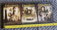 The Lord of the Rings DVD's