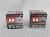 Ammo - Winchester 2 Full Boxes  .410 #9 Shot