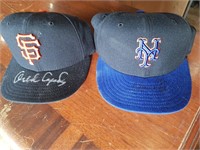 Autographed Baseball Hats