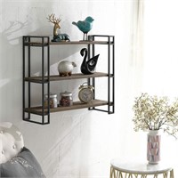 3 Tier Freestanding Industrial Bookcase