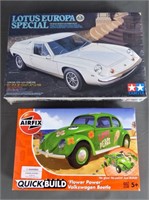 Lotus Europa Model Car Kit by Tamiya & Airfix VW