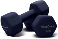 Fitness Republic Neoprene Dumbbell Set of 2, 20LBS