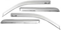 AVS Chrome External Mount Vent Visors (4 pc.)