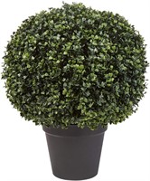 Realistic Plastic Decorative Topiary(23” H x 18” )
