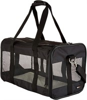 AmazonBasics Soft-Sided Pet Carrying Bag Black