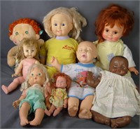 Lot of Vintage Dolls- Talking Friend, Vogue, Ameri