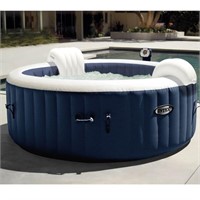 4 - Person 120Jet Vinyl Round Inflatable Hot Tub