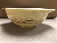 Large Pyrex Bowl - Mushroom pattern