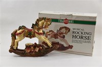 Christmas Traditions Musical Rocking Horse