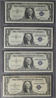 US Dollar Silver Certificate Banknotes 1935 & 1957