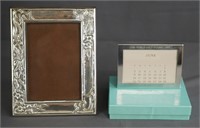 Two Tabletop Photo Frames including Tiffany & Co