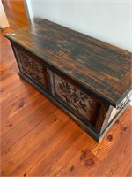 Painted  Storage Chest