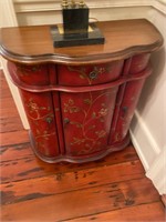 Red Asain Style Cabinet