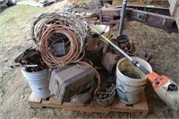 Scrap, Nails, Elec Wire, Barn Cleaner Parts