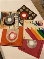 Box lot of records - Dean Martin, Connie Francis