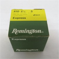 Ammo - Remington 410 gauge express - 2 1/2"-6 shot