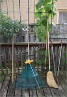 Garden Racks, Pole Sprinkler, Tiller, Clipper