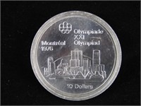 1973 CDN OLYMPIC 10 DOLLAR COIN