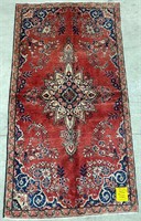 MEHRAVAN HAND KNOTTED WOOL ACCENT RUG, 6'1" X 3'3"