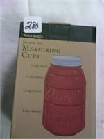 NIB Mason Jar Measuring cup