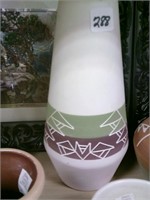 Souix Pottery 10" Tall