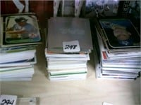 3 Stacks of Various Cards. NFL & NLB