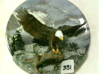 Bradford "Wings Of Majesty" Eagle Plaque w/Cert