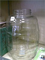 Large Glass Pickle Jar no lid