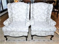 Rosehill Upholstered Wingback Chairs