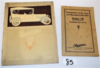 Studebaker catalogue and owner's manual