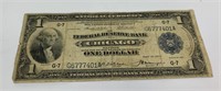 1914 National Currency Chicago Dollar Bill